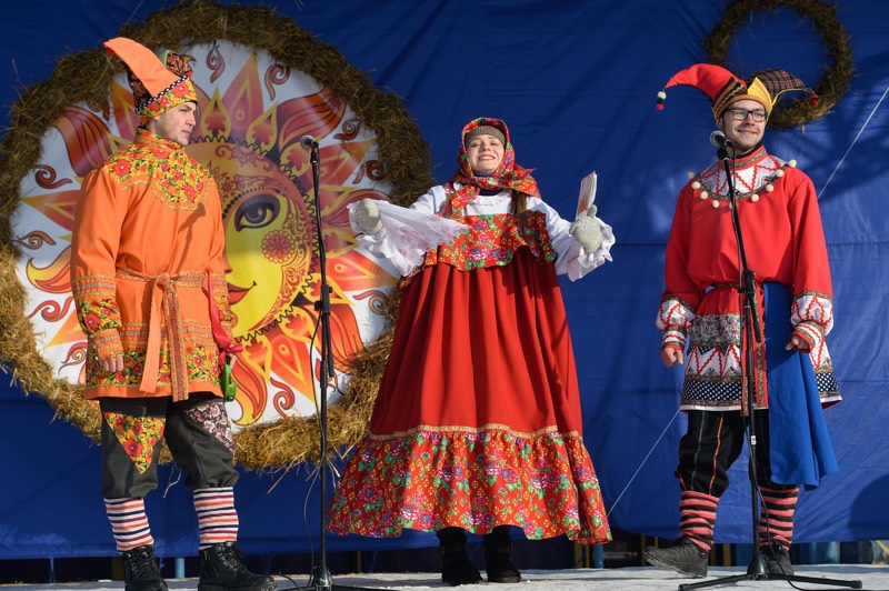 В Горно-Алтайске весело отпраздновали Масленицу