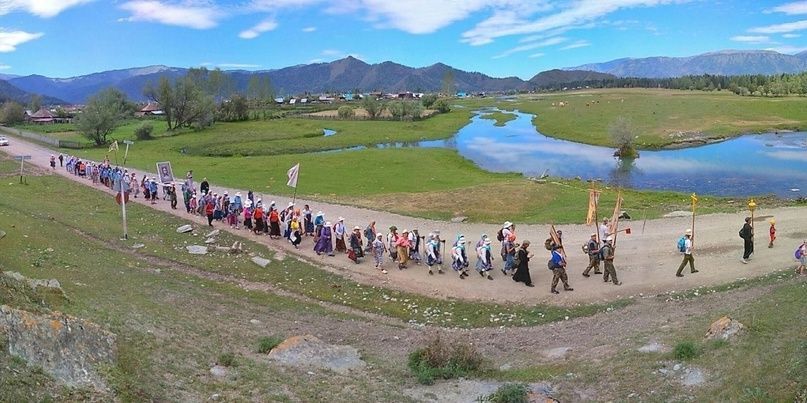 В Республике Алтай начался Крестный ход «По стопам миссионеров Алтайских»
