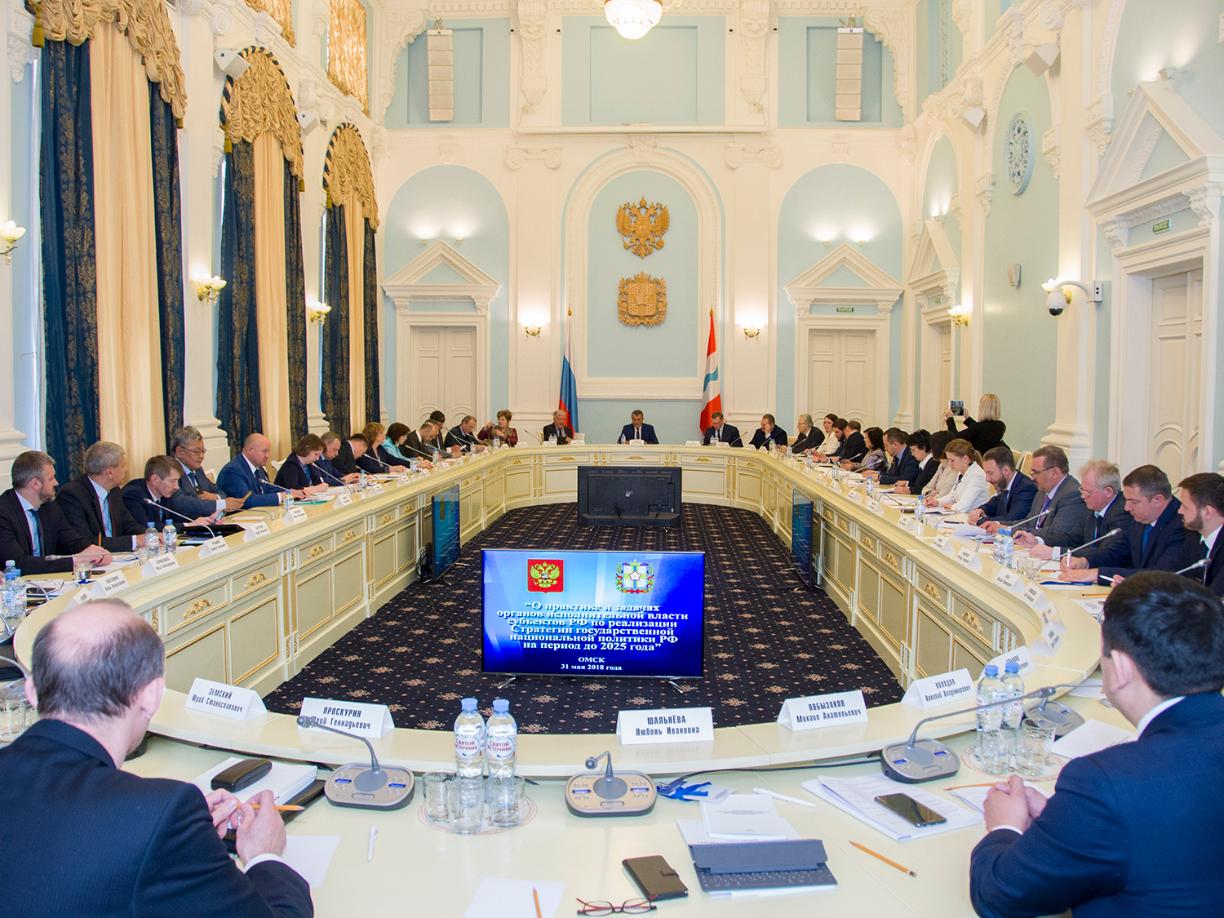 Вопросы реализации государственной национальной политики обсудили в Омске