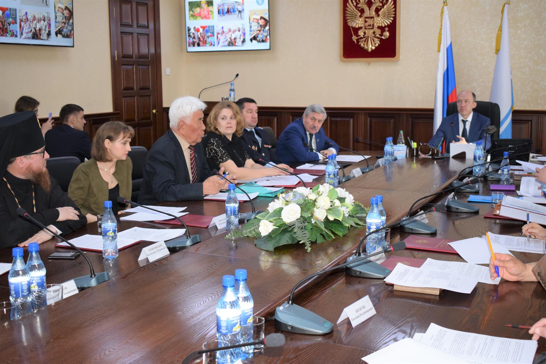 Заседание Советов по межнациональным и межрелигиозным отношениям прошло в Правительстве региона