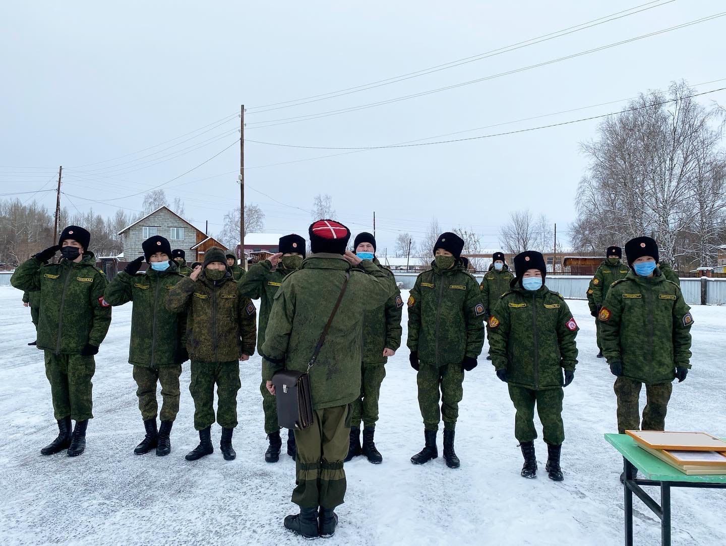 Прошла казачья эстафета, посвященная 439-летию Сибирского казачьего войска